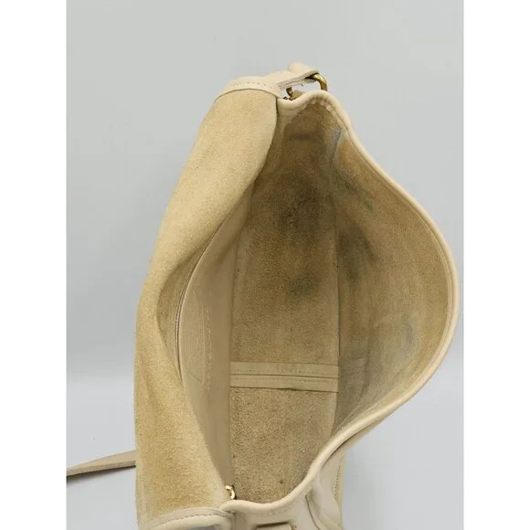 Vintage Coach Women's Bone Leather City Bag 9790 Crossbody Shoulder Bag 2419 - Picture 5 of 13